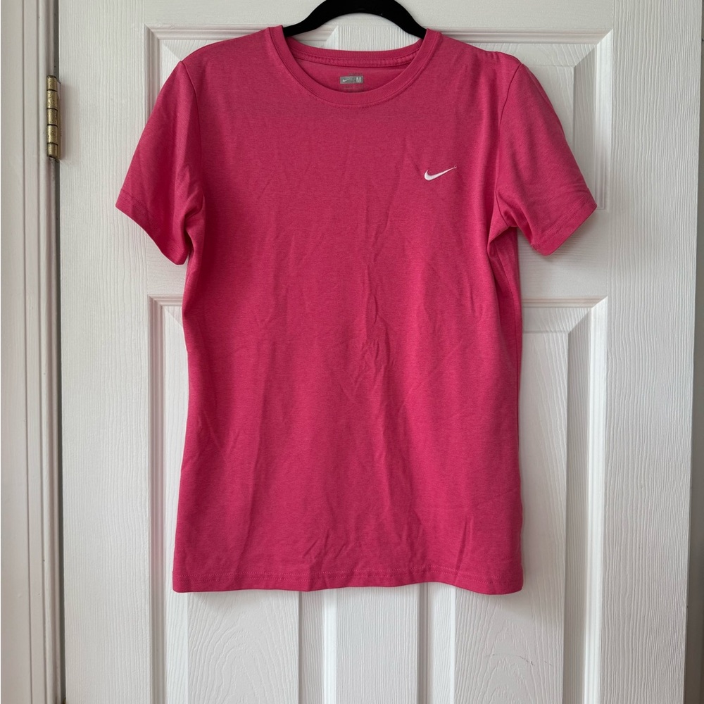 Nike Vibrant Pink Crew Neck Tee